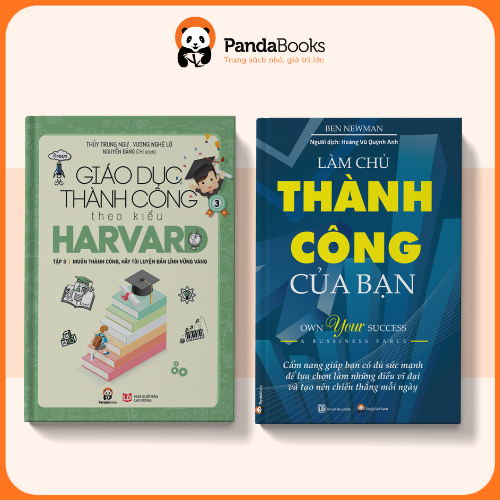 Sách - Combo 2 cuốn Giáo dục thành công theo kiểu Harvard +Làm chủ thành công của bạn