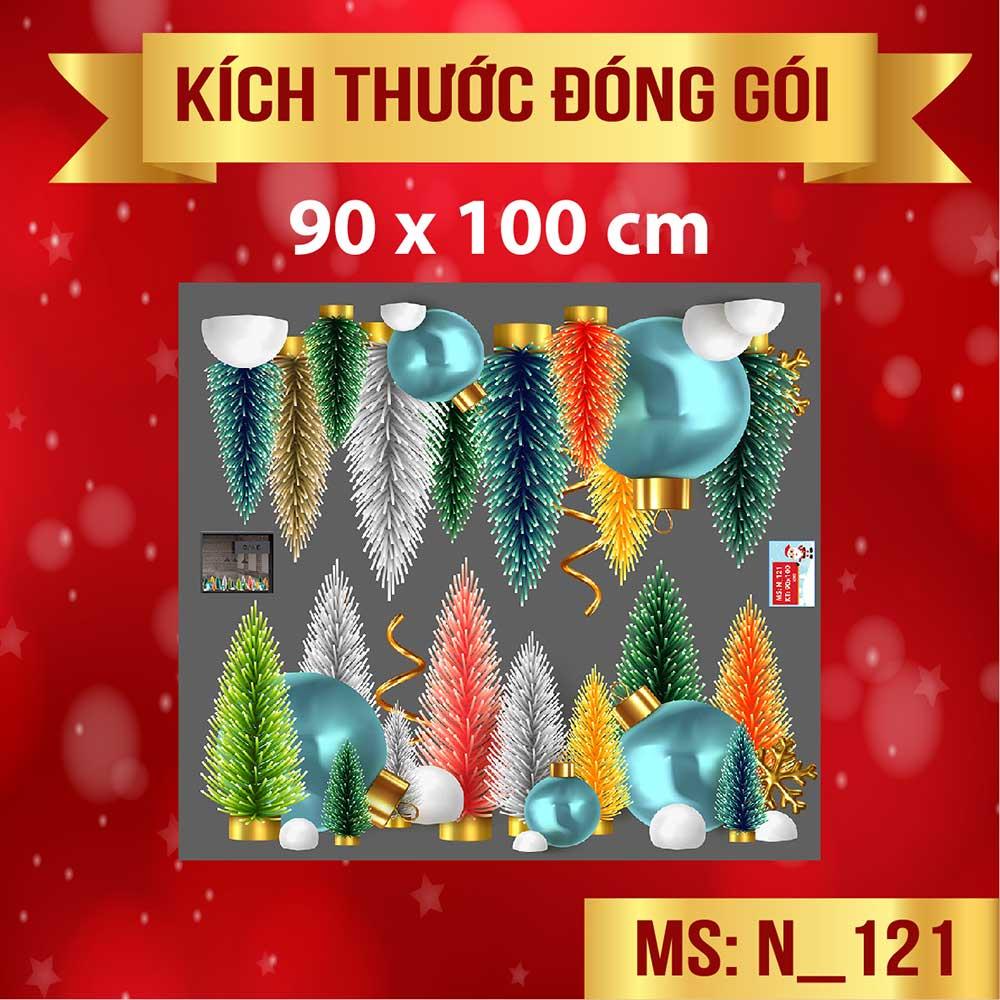 DECAL TRANG TRÍ GIÁNG SINH 2023 COMBO SỐ 26