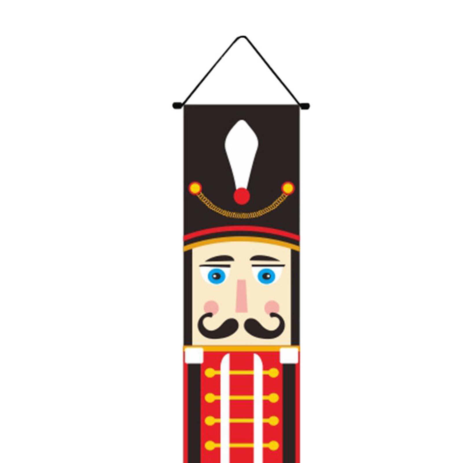 Christmas  Door  Xmas Porch Sign Couplet for Fence Wall New Years