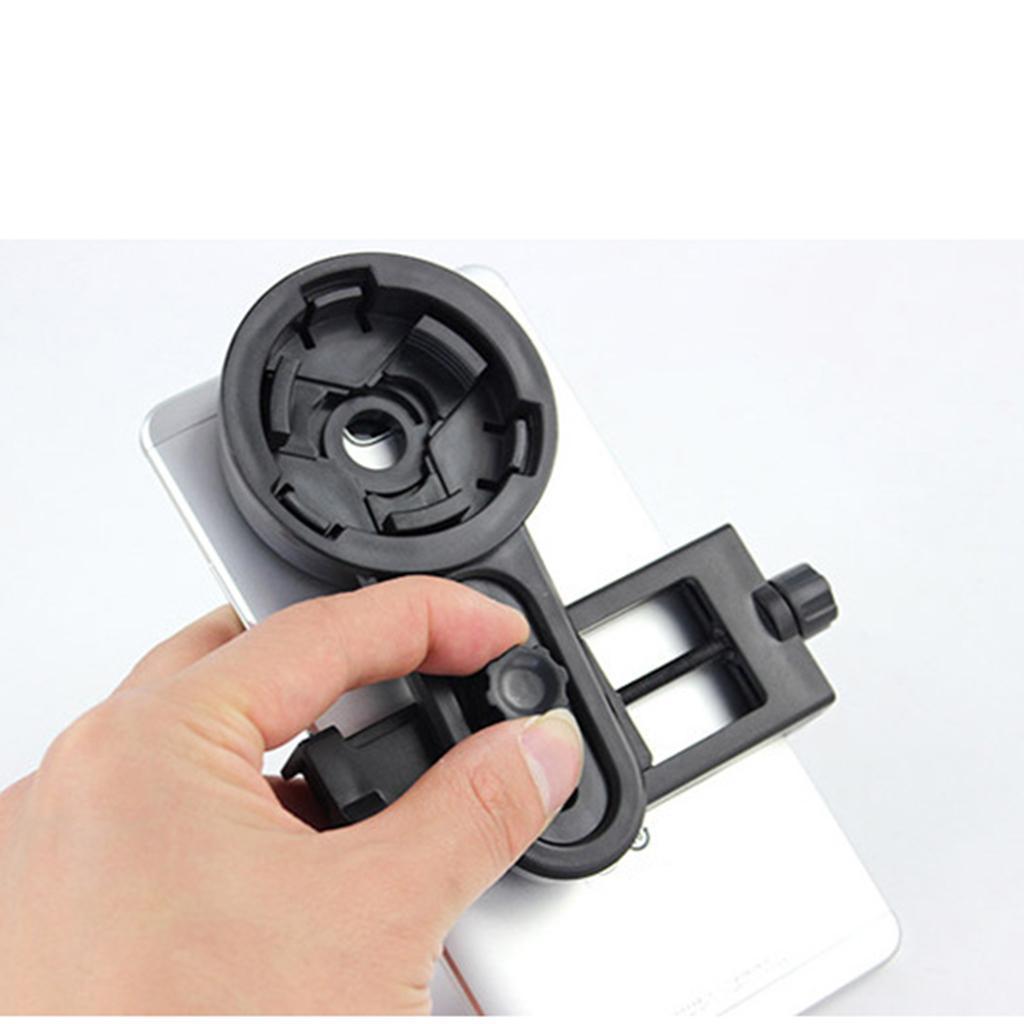 2 Pieces Universal Camera Adapter Smartphone Capturer Holder Mount Barcket for Binoculars Monocular Scopes Telescopes 26.4-46.4mm