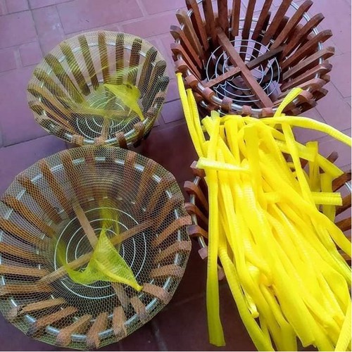 50 túi lưới lót chậu trồng lan