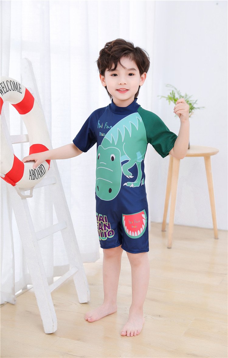 Bộ đồ bơi trẻ em supperkids in hình dễ thương dành cho bé từ 10kg đến size đại