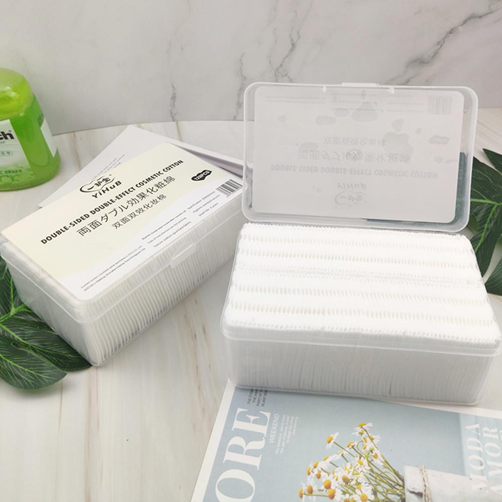 128 miếng bông cotton tẩy trang cho da và móng