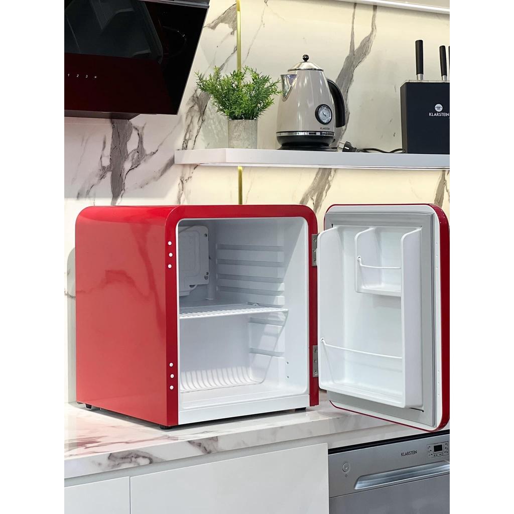 Tủ Lạnh KLARSTEIN AUDREY MINI RETRO, Dung Tích 48L, Tiện Bảo Quản Thực Phẩm, Mỹ Phẩm, Đồ Uống, Nhập Đức, BH 12 Tháng