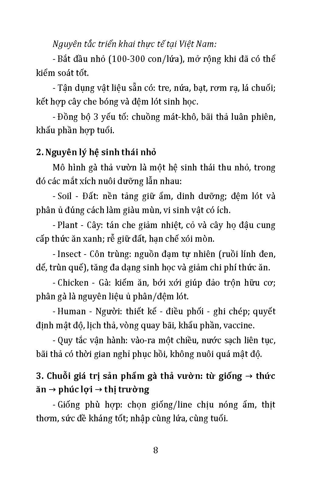 Nuôi Gà Thả Vườn Sinh Thái (Tủ sách Làm Nông Kiểu Mới - Xanh, Sạch, Bền Vững)