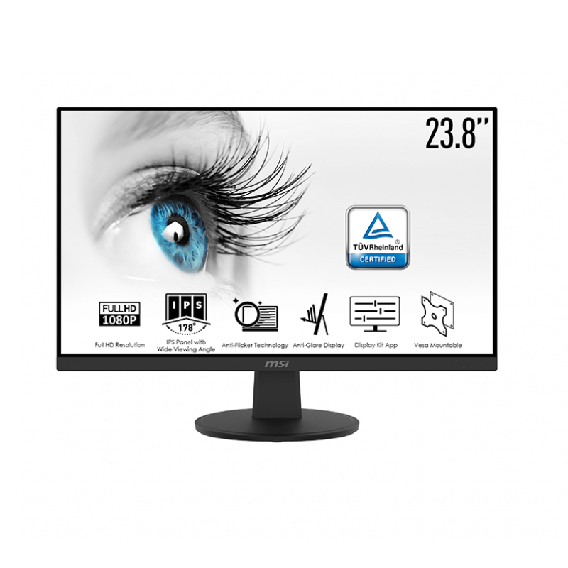 Màn Hình MSI PRO MP241QP 27&quot;/QHD/IPS/60Hz/5ms/Loa 2x 2W - Hàng Chính Hãng