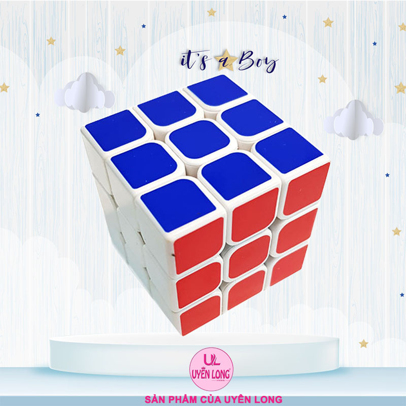 Đồ Chơi Rubik Trí Tuệ 6 Mặt 3x3x3, Hàng Cao Cấp, Xoay Trơn, Bao Bì Đẹp, Giúp Người Chơi Có Những Giây Phút Thư Giãn