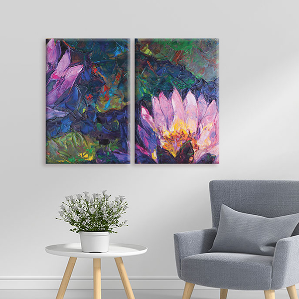 Bộ 2 Tranh Trang Trí Phòng Khách - W175