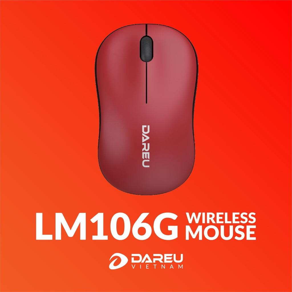 Chuột không dây chính hãng Dareu - LM106G (Wireless 2.4Ghz