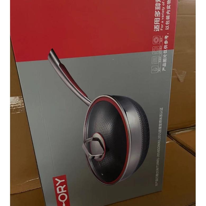 Chảo chống dính inox 316 công nghệ Đức khắc laser tổ ong chống xước hàng nội địa Trung Quốc