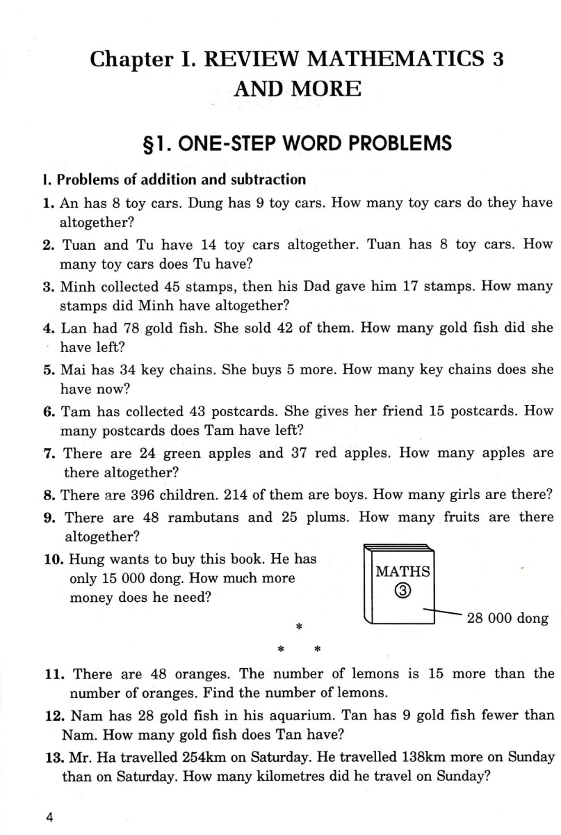 Toán Đố Lớp 4 - Word Problems Primary Maths 4 (Dùng Chung Cho Các Bộ SGK Hiện Hành) _HA