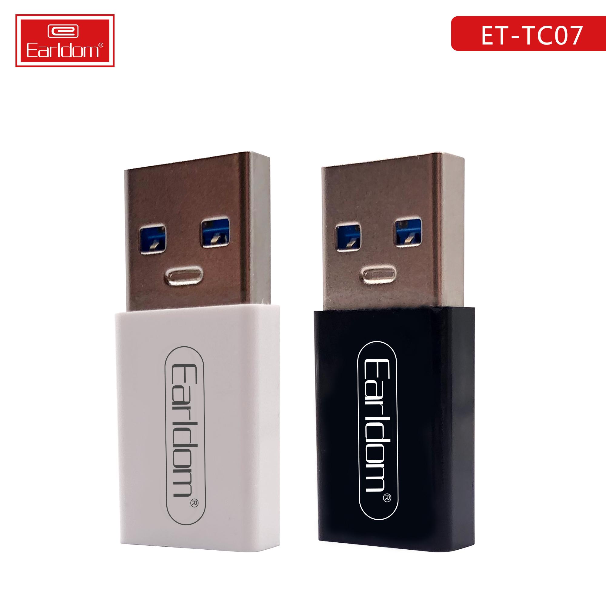 Đầu Chuyển USB Type C to USB 3.0 Earldom TC07 - Hàng Chính Hãng (Màu Ngẫu Nhiên)