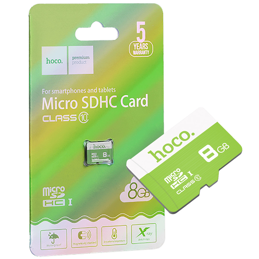 Thẻ Nhớ 8GB Class10 Tốc Độ Cao MicroSD Chính Hãng Hoco