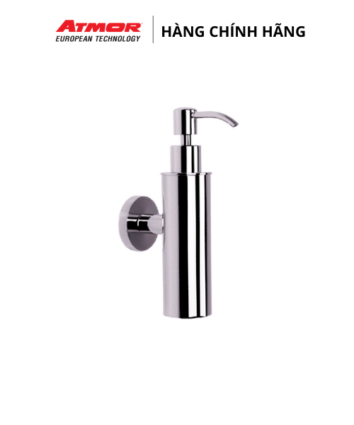Bình Đựng Xà Phòng Treo Tường Inox ATMOR - 8196