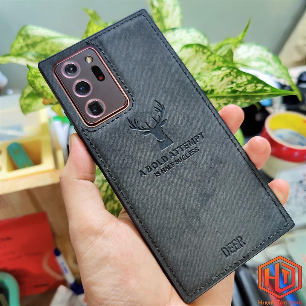 Ốp lưng note 20 note 20 ultra s21 plus s21 ultra s20 fe chống bám vân tay hình Nai 3D nhiều màu sắc huỳnh tân store