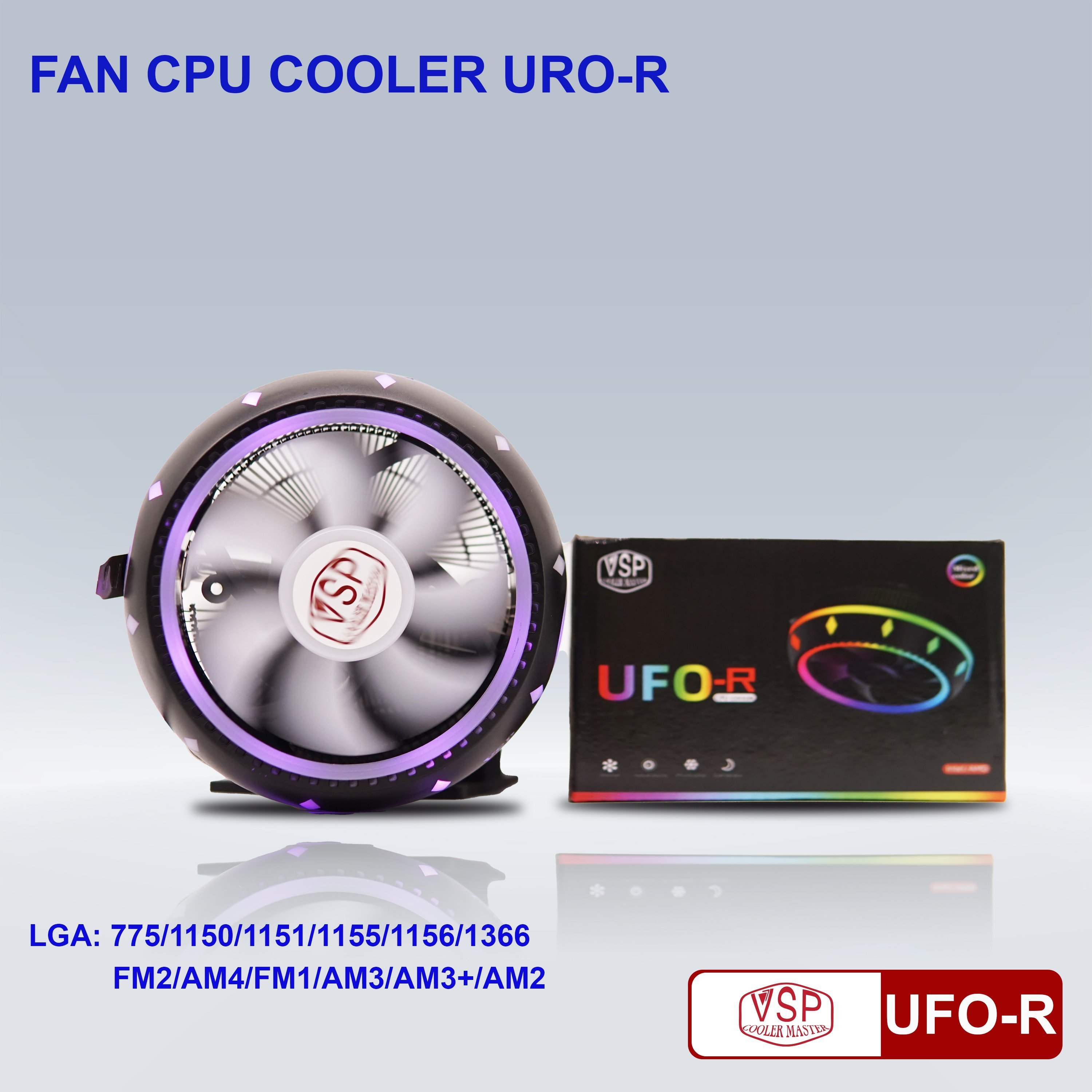 Fan Đa Năng UFO LED RGB - NTH