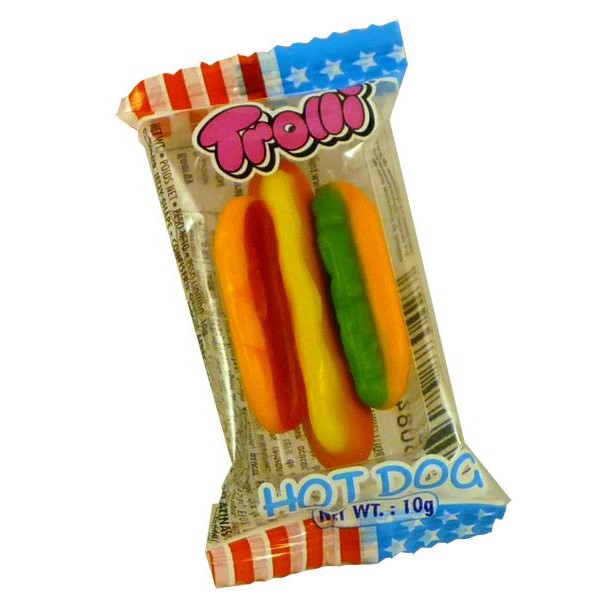 Kẹo dẻo Trolli Hot Dog 150gr