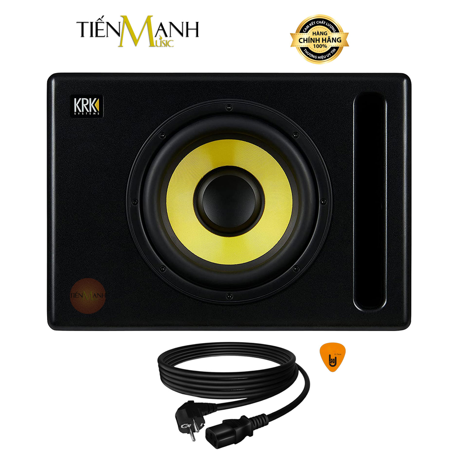 Loa Sub Kiểm Âm KRK S10.4 Phòng Thu Studio S10 Powered Subwoofer Hàng Chính Hãng - Kèm Móng Gẩy DreamMaker