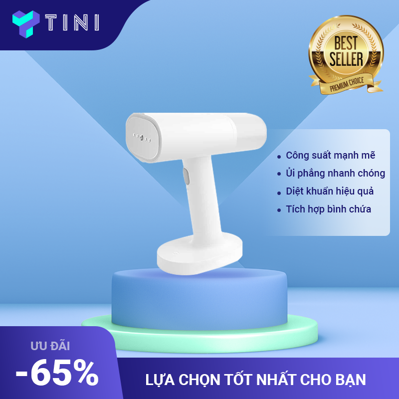 Bàn Ủi Hơi Nước Cầm Tay Khử Trùng 99.9% Vi Khuẩn Bằng Nhiệt Độ Cao