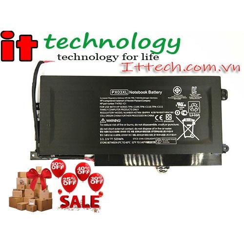 Pin dành cho Laptop HP Envy Touchsmart 14 sleekbook PX03XL M6-K M6 M6-K M6-k125dx 715050-001 714762-1c1 PX03XL