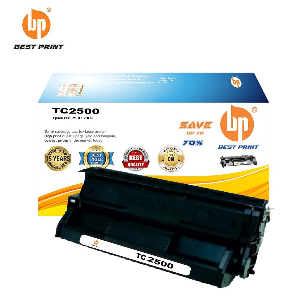 Hộp mực in BEST PRINT TC 2500 dùng cho máy in Epson EPL N2500 - HÀNG CHÍNH HÃNG