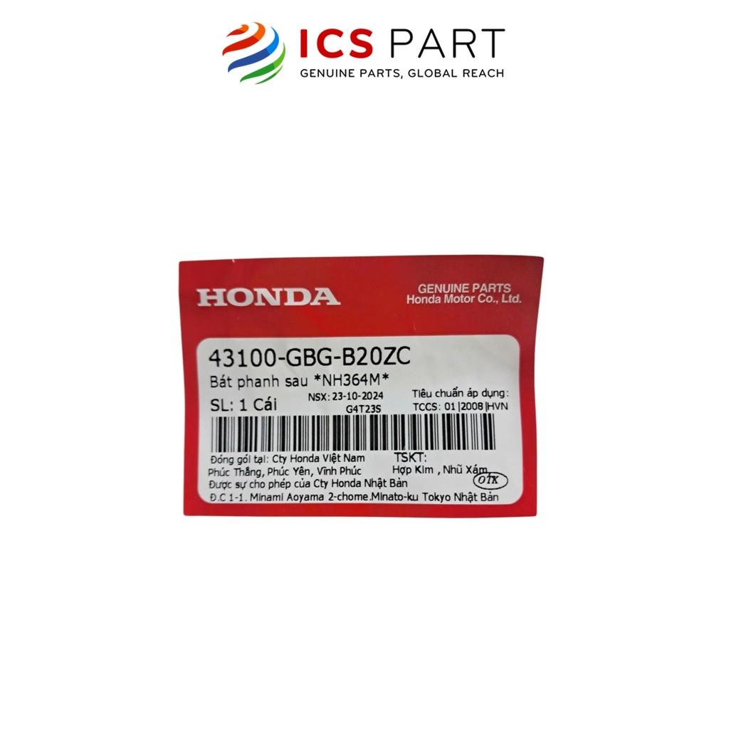 Bát Phanh Sau Nh364M HONDA Dream, Future, Wave Màu Bạc (43100GBGB20ZC)