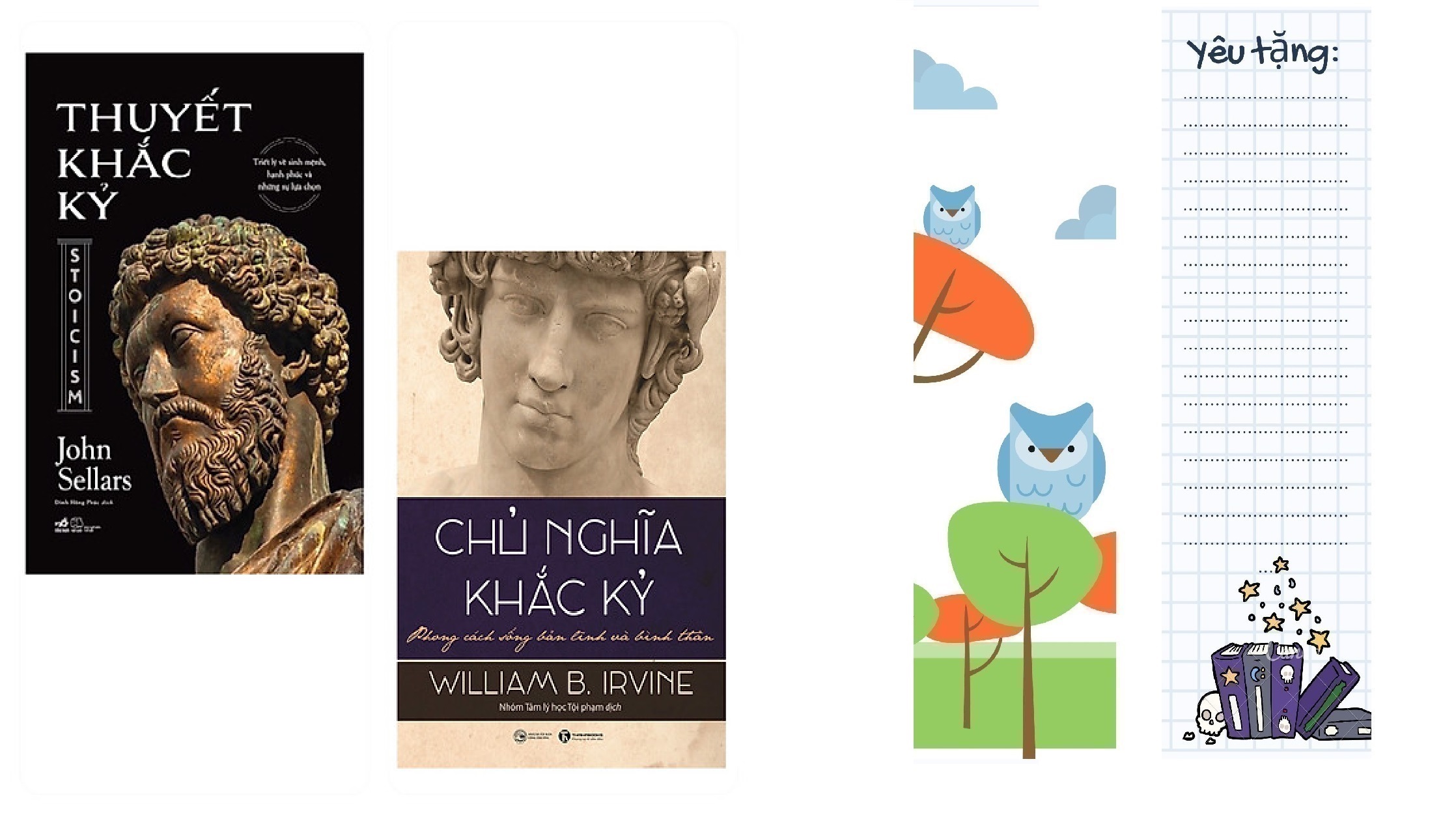 Combo 2 Cuốn Thuyết Khắc Kỷ Stoicism Chủ Nghĩa Khắc Kỷ Phong Cách Sống Bản Lĩnh Và Bình Thản Sống Hạnh Phúc Phát Triển Bản Thân Tặng Kèm Bookmark