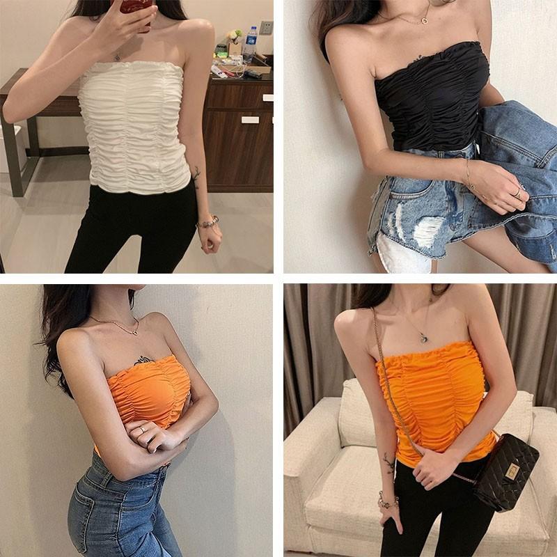 Áo Len Hai Dây Màu Trơn Thời Trang Cho Nữ