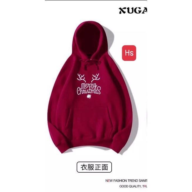 Áo khoác hoodie nam nữ noel chất nỉ ngoại dày mịn phong cách mới KTP898