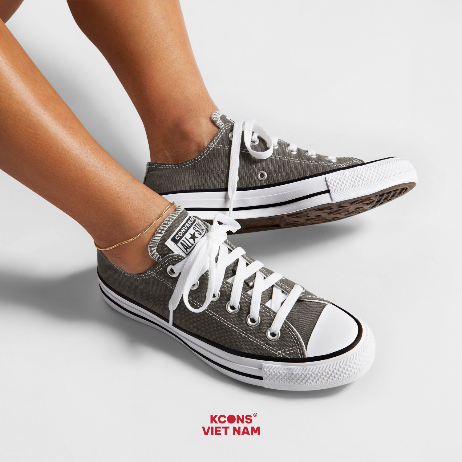 Giày Converse Chuck Taylor All Star Classic CHARCOAL Low Top - 1J794C