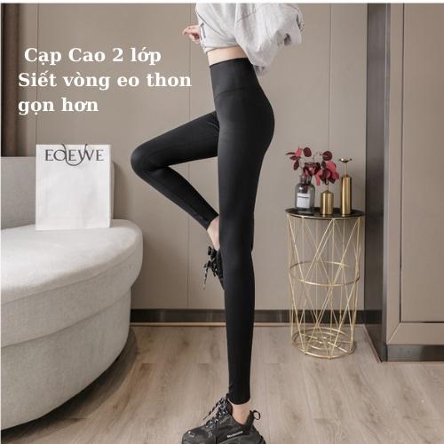 Quần Legging Cạp Siêu Cao Siêu Co Giãn Chất Đẹp Hàng Loại 1 Nâng Mông Tôn Dáng Dấu Bụng