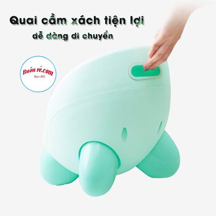 Bô cho bé đi vệ sinh, Ghế bô Hokori Baby VIỆT NHẬT có tựa lưng cao cấp (bô ngồi 4 chân trẻ em