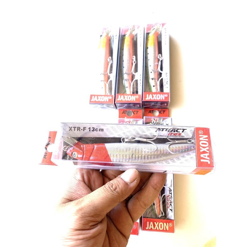 Cá Giả JAXON Size 13cm 40g +13 cm 25g Mồi Cá Giả Câu Lure, câu biển, hồ lớn