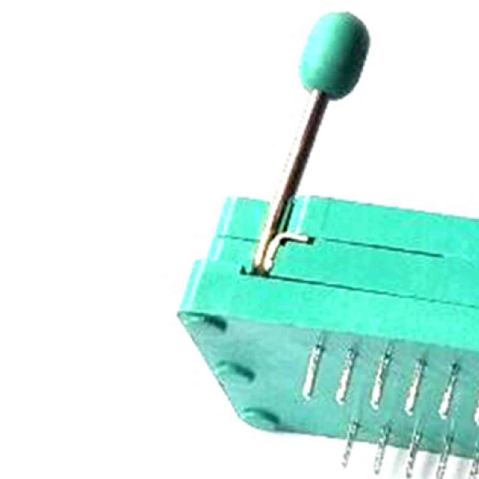 2Pcs 40 Pin Zif Dip IC Test Board Sockets, Universal IC Test Zif Sockets, Test Adaptor Universal Zif IC Sockets, for Circuit Board