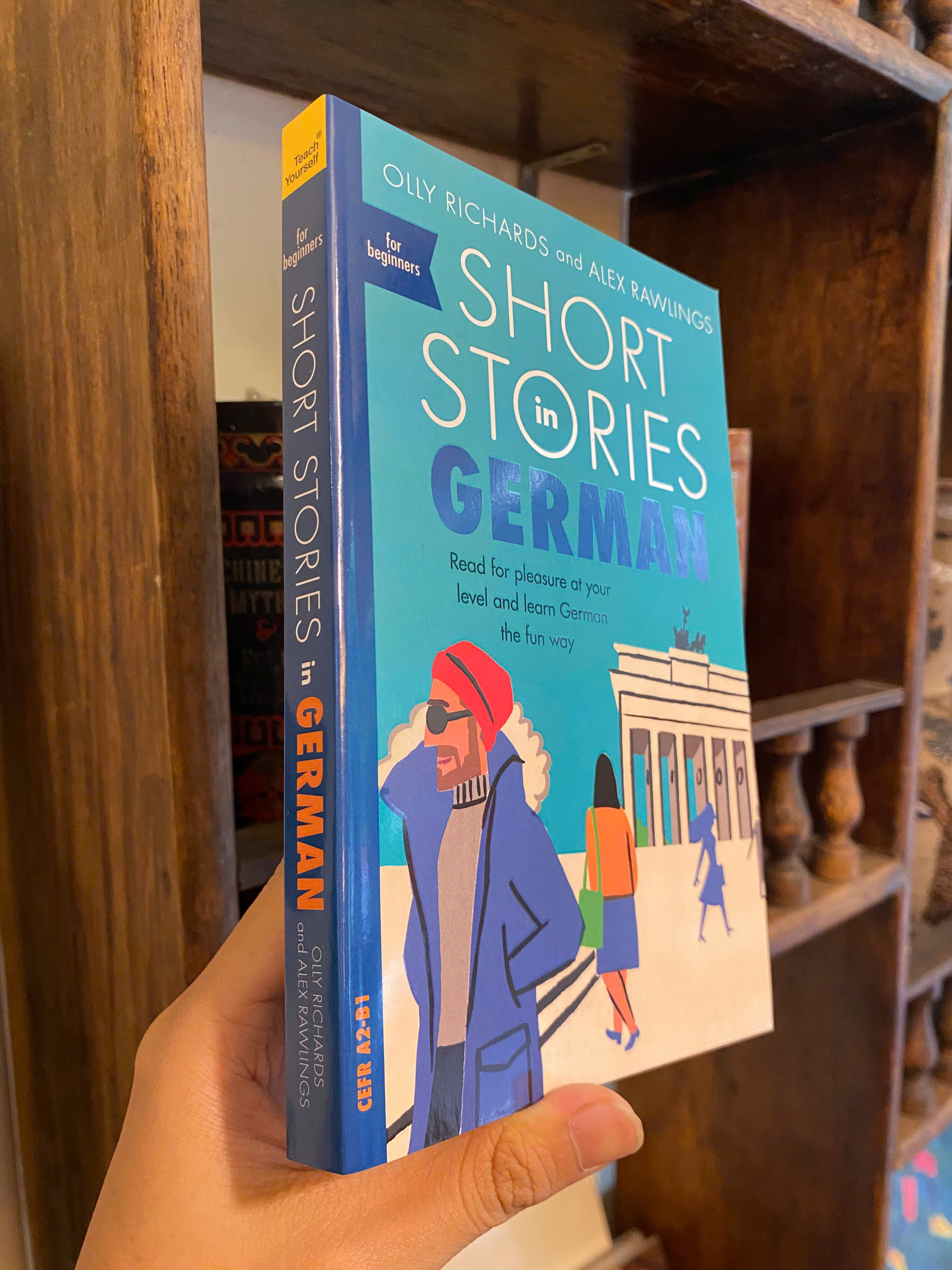 Sách - Short Stories in German for Beginners:  Learn German the fun way! by Olly Richards