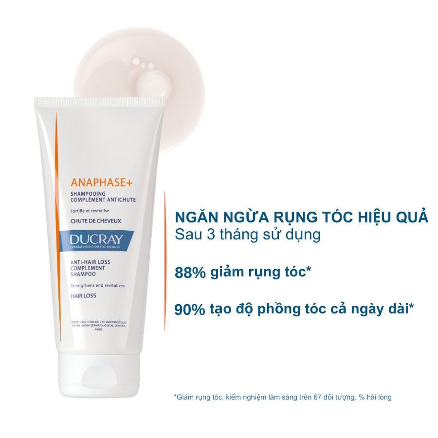 Dầu Gội Dạng Kem Ngăn Rụng Tóc Ducray Anaphase Shampoo 200ml