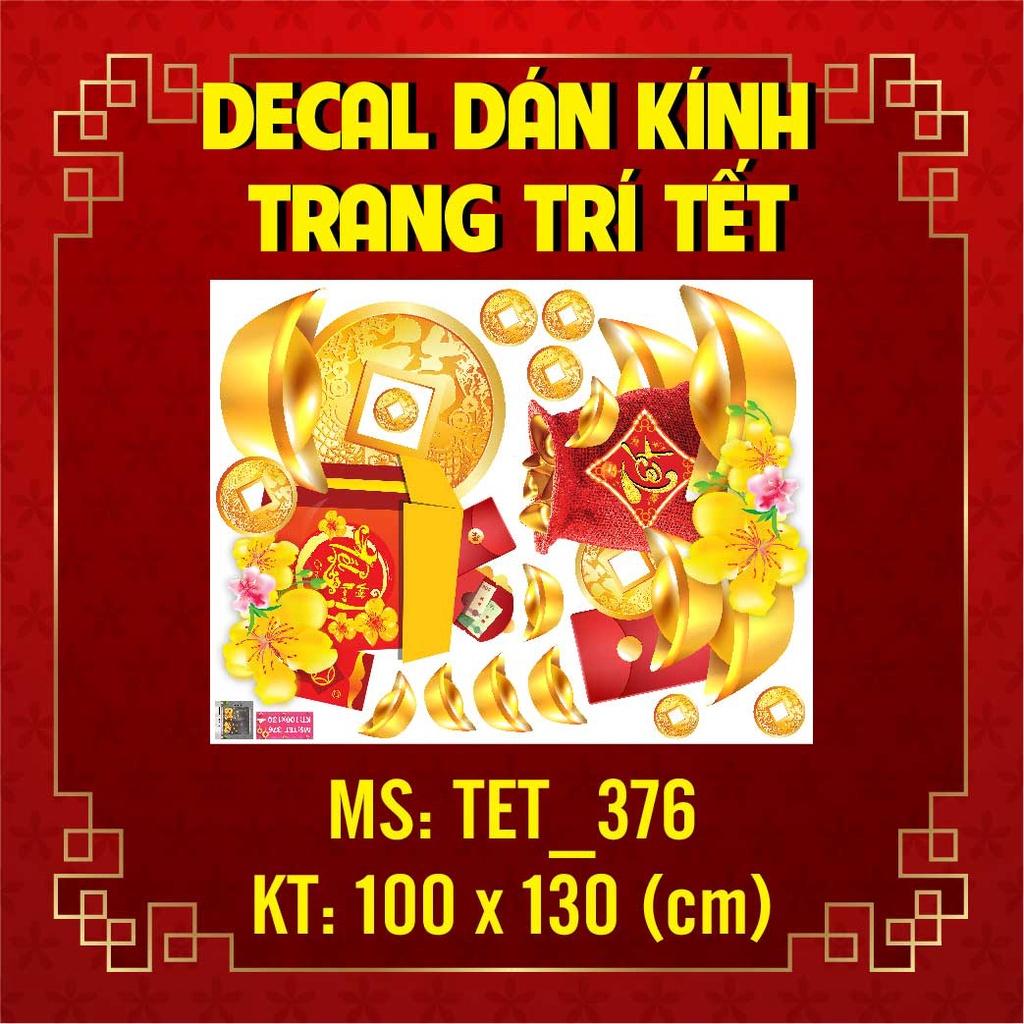 DECAL TRANG TRÍ TẾT 2023 COMBO SỐ 57