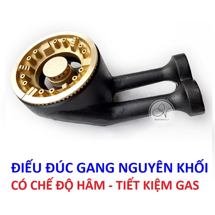 Bếp Gas SANKAtech SKT622 - Bếp ga Điếu đúc Gang, Sen Đồng Thau, 3 vòng lửa - Hàng chính hãng cao cấp