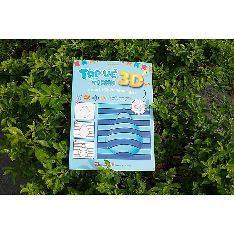 Sách Tập vẽ tranh 3D, khơi nguồn sáng tạo