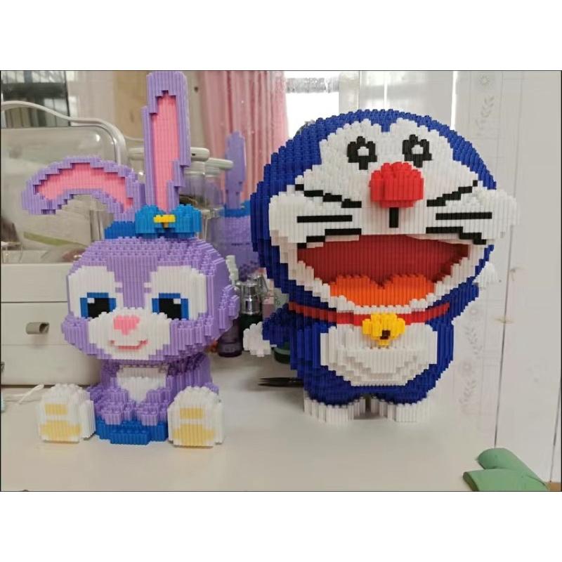 Bộ đồ chơi xếp hình lắp ráp nhân vật hoạt hình mèo máy