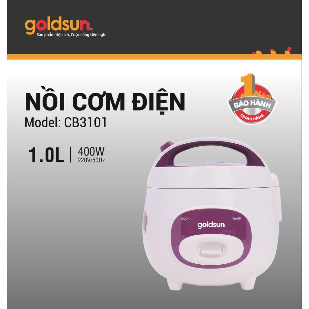 Nồi cơm điện Goldsun CB3101 1 Lít - Hàng Chính Hãng