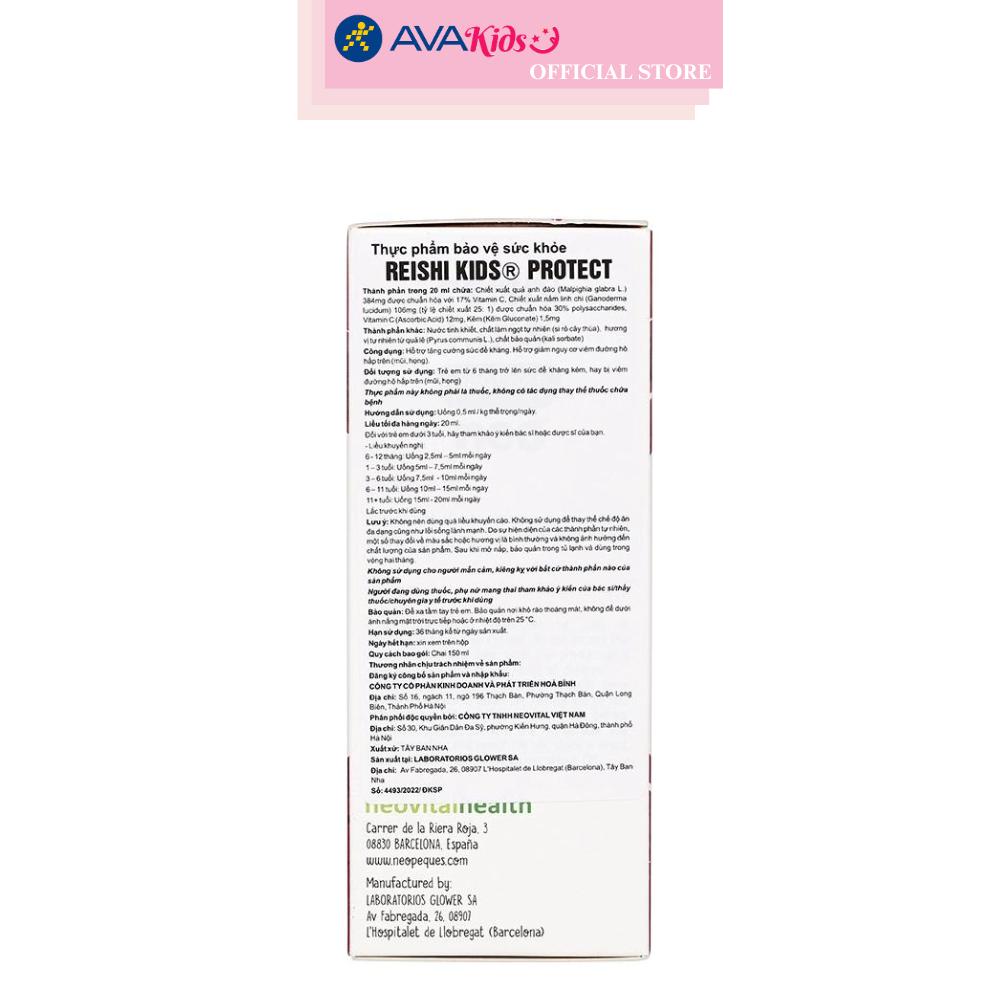 Siro Neo Kids Protect tăng sức đề kháng 150 ml (từ 6 tháng)