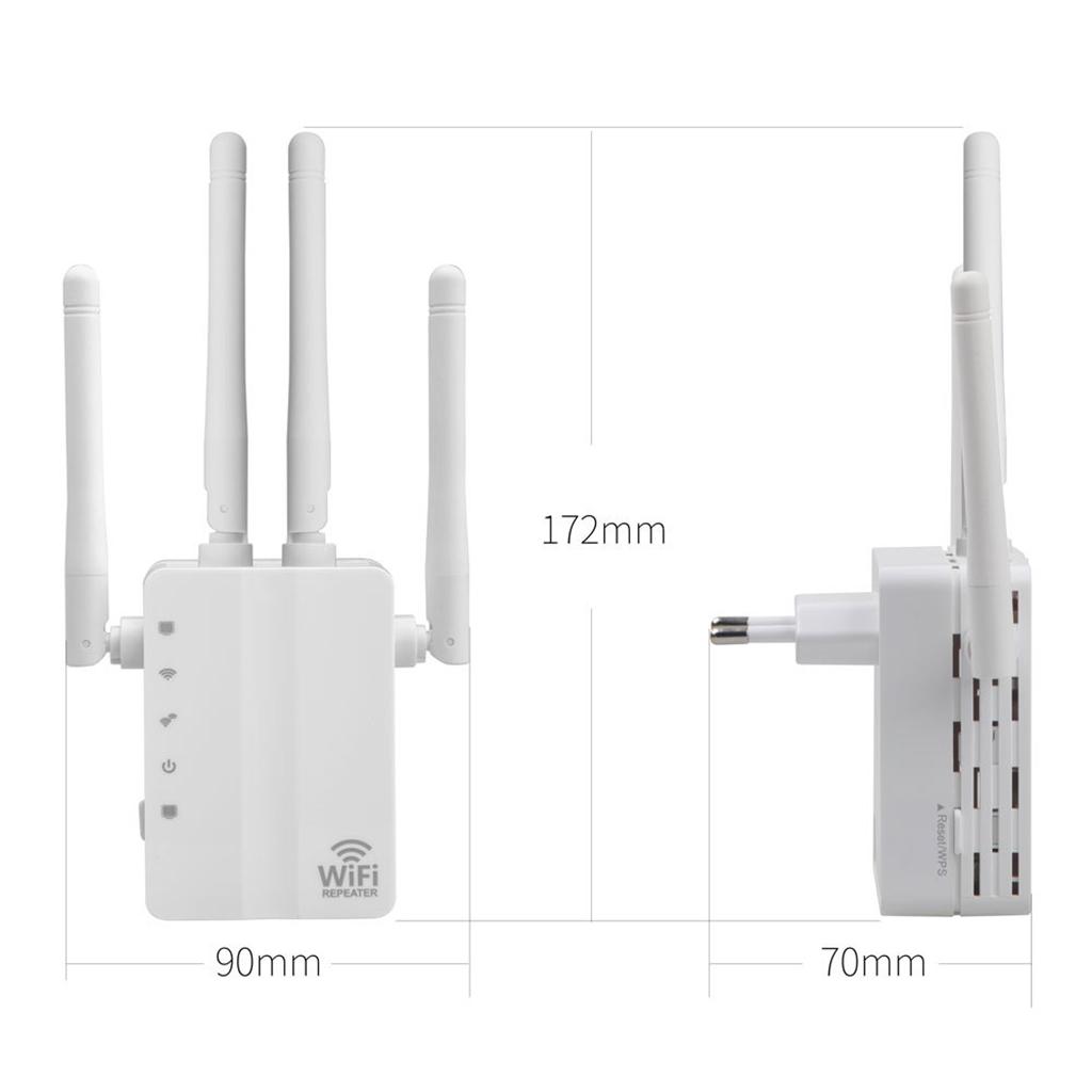 Wifi Extender Repeater Wireless Router Range Network Signal Booster, EU Plug