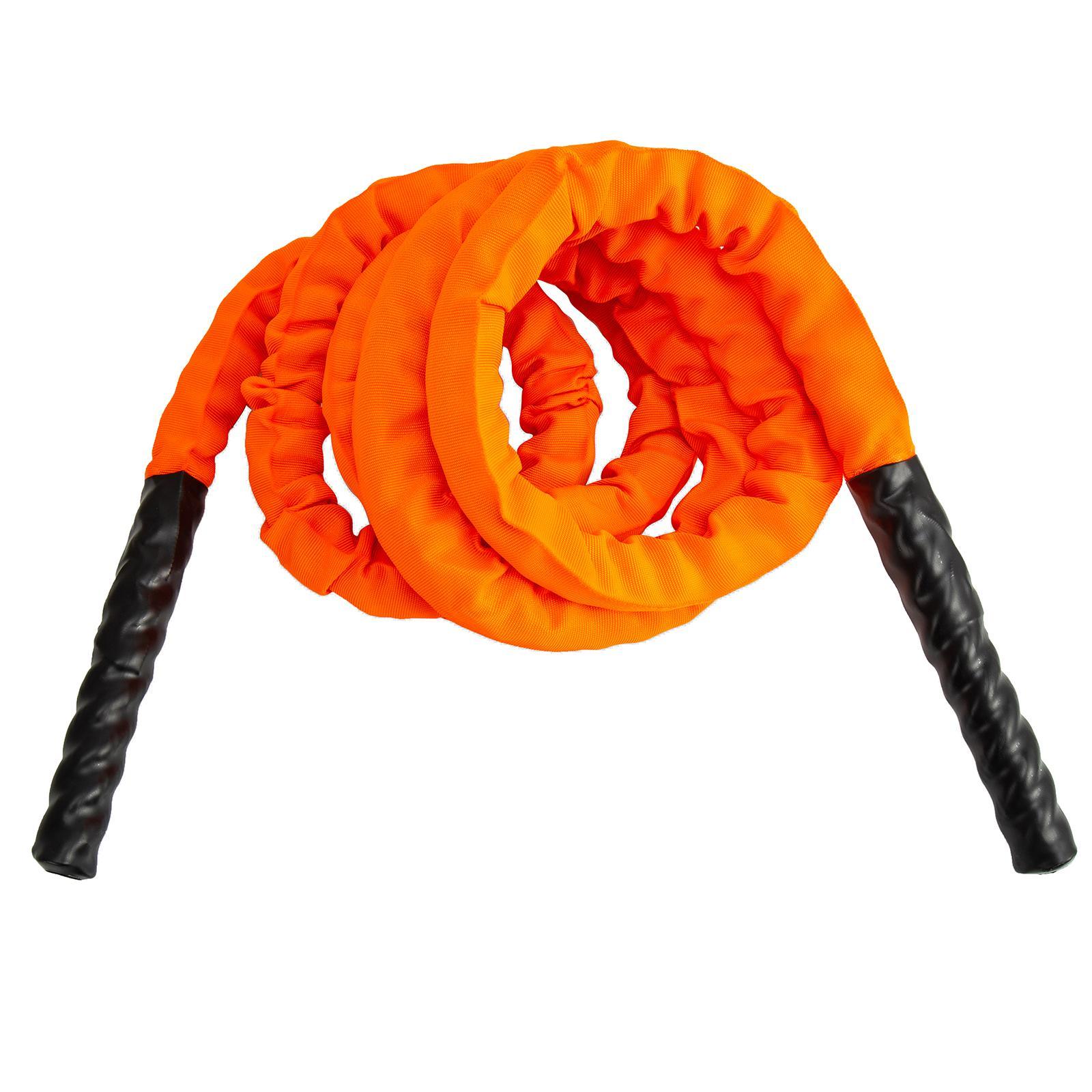 Heavy Jump Ropes for Fitness, Weighted Adult Skipping Rope Exercise Battle Ropes for Workouts, Power Training to Improve Strength and Building Muscle