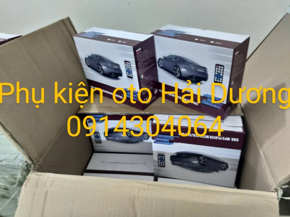 Đầu nghe nhạc MP3 Bluetooth cho ô tô tả DC12-24V 1068BT