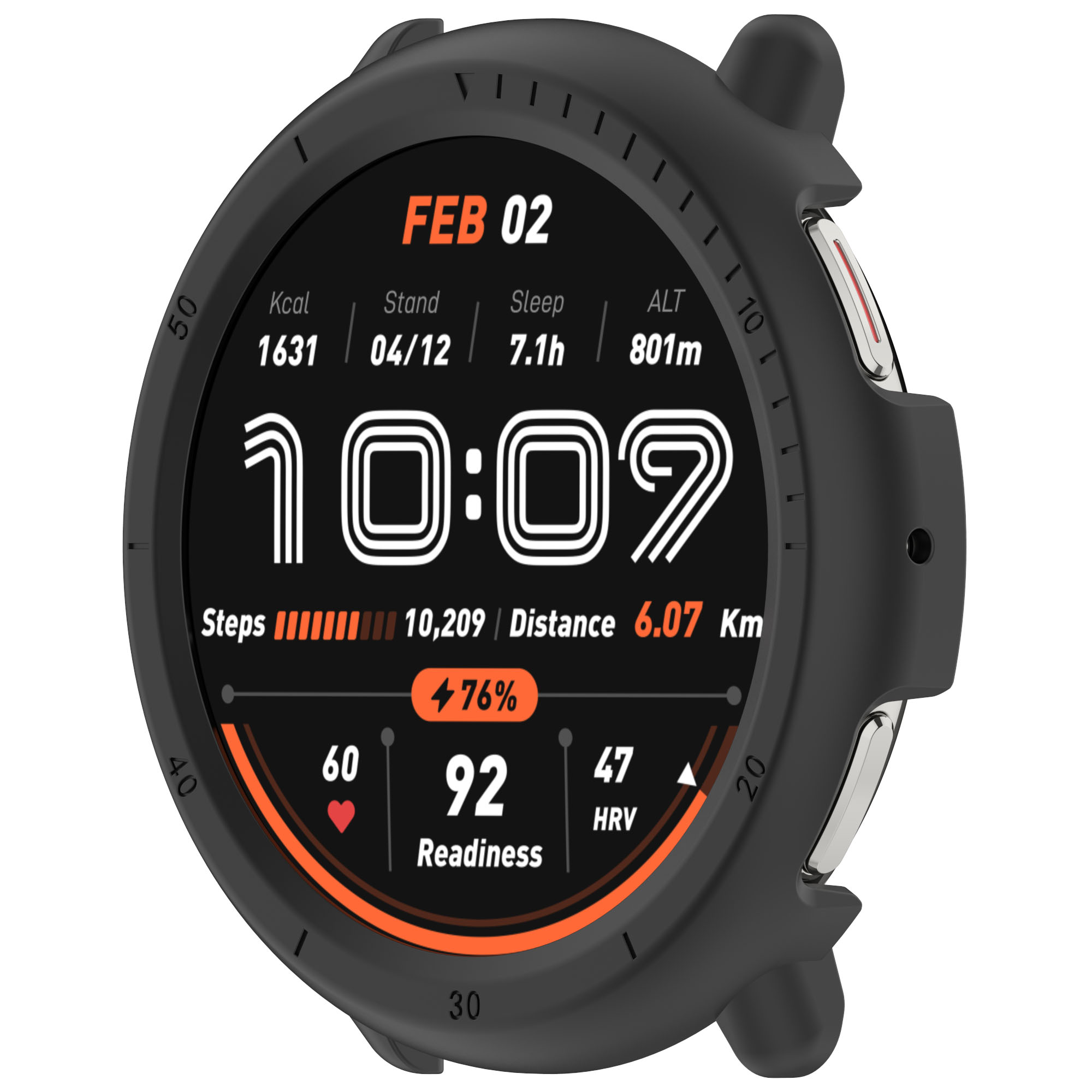 Ốp Case PC chống va đập cho Amazfit Active 2 - Hàng Chính Hãng