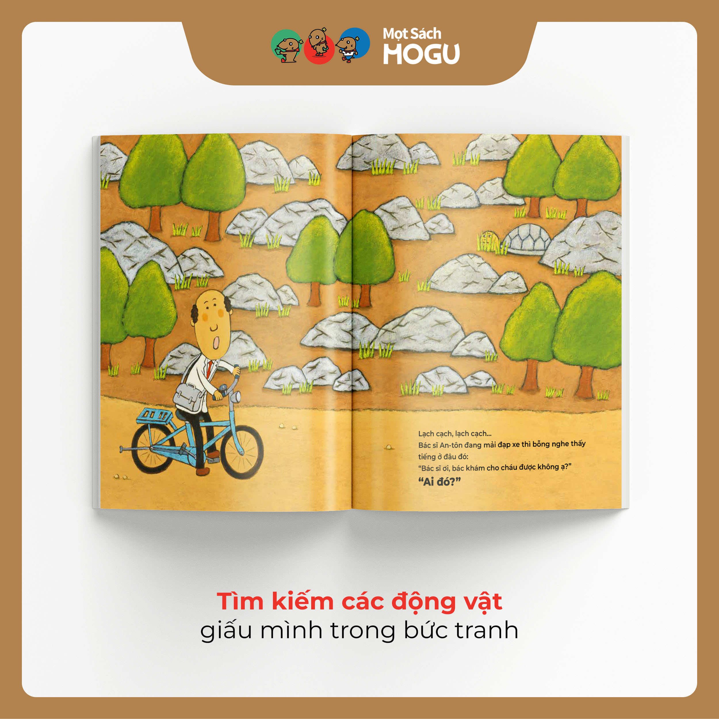 Truyện Ehon bé 3-4-5 tuổi - Bác sĩ Anton - Đi đâu thế?