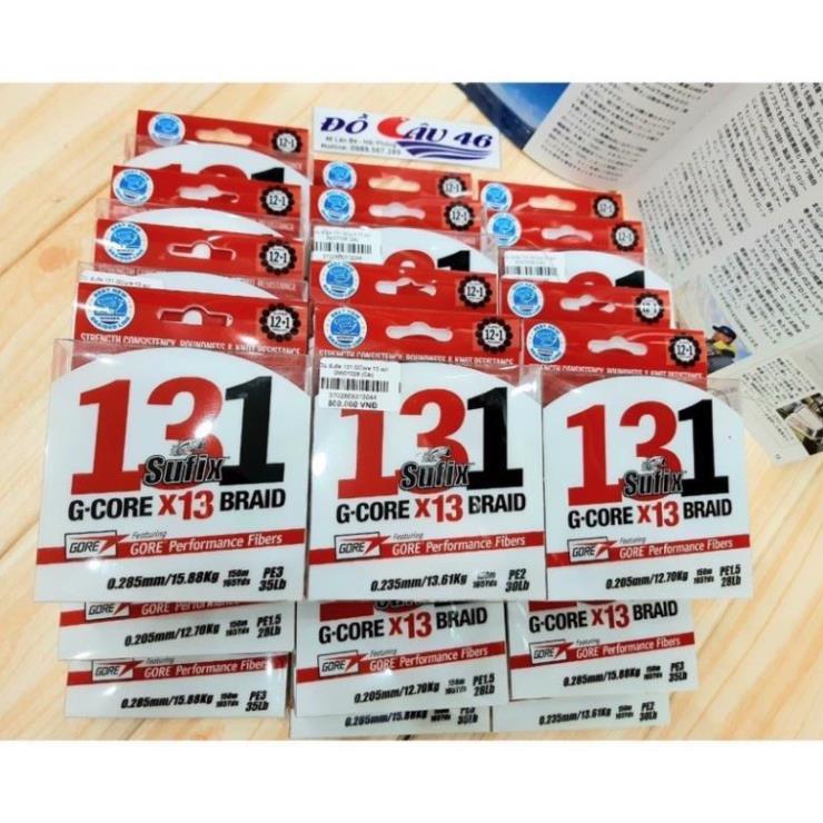 Dù câu dù chìm hàng loại 1 dài 300m SUFIX 131 nano siêu bền hàng nhật bản nhập khẩu y hinh siêu zai siêu bền