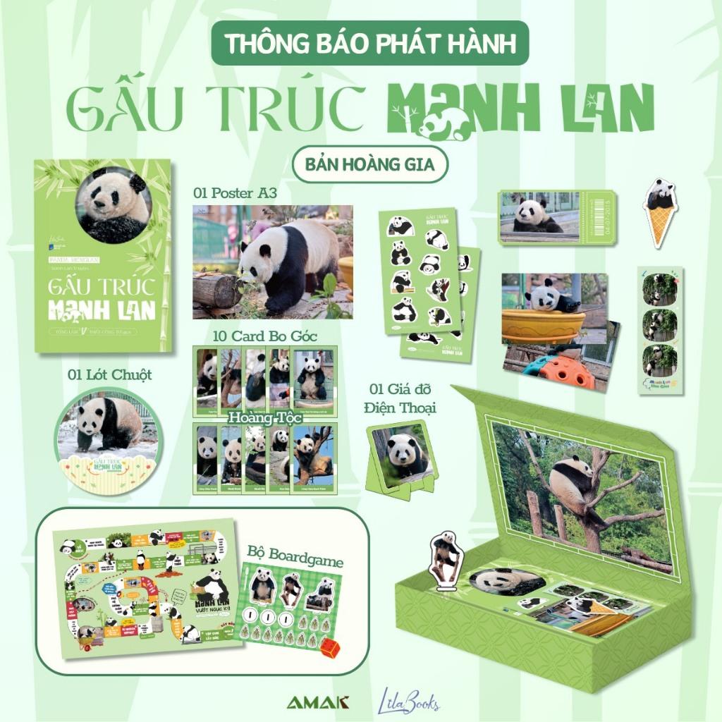 Sách Gấu trúc Manh Lan - AMAK