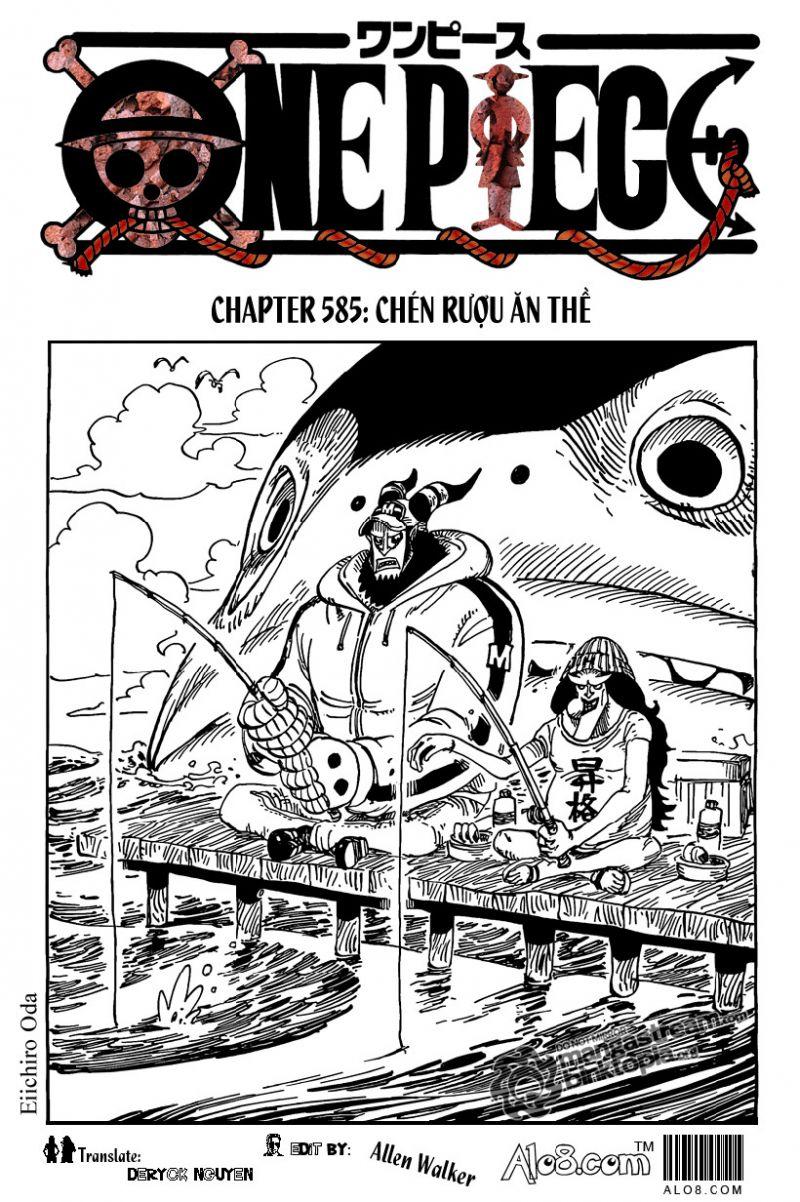 đảo hải tặc - one piece chapter 585 1